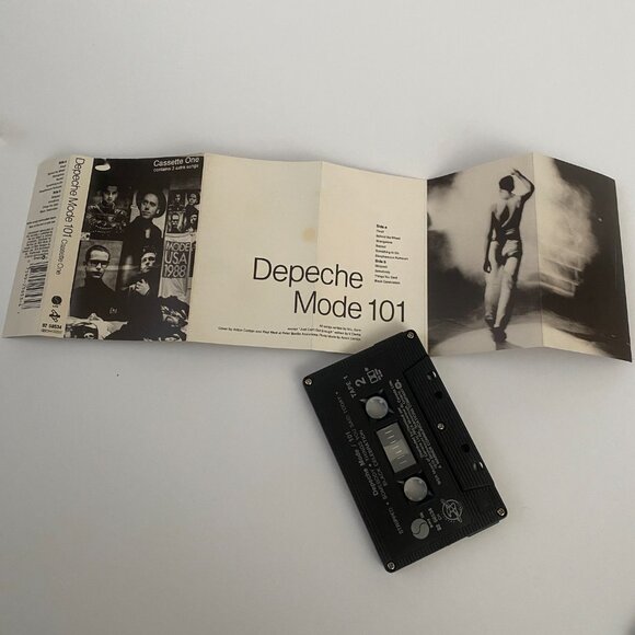 vintage depeche mode cassette 101 - Picture 3 of 5
